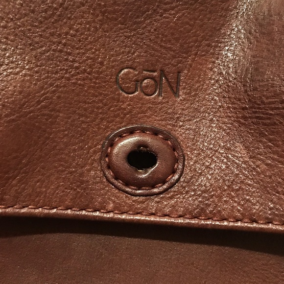 GōN Leather Brown Backpack - Picture 2 of 8